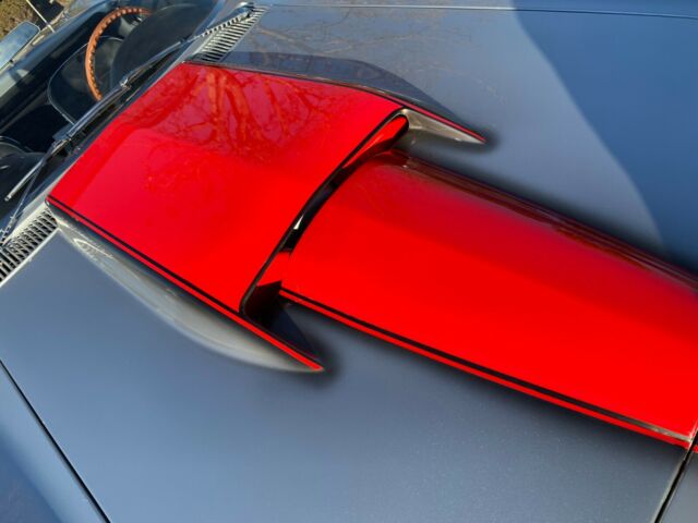 1966 Silver, Red and black Chevrolet Corvette Convertible