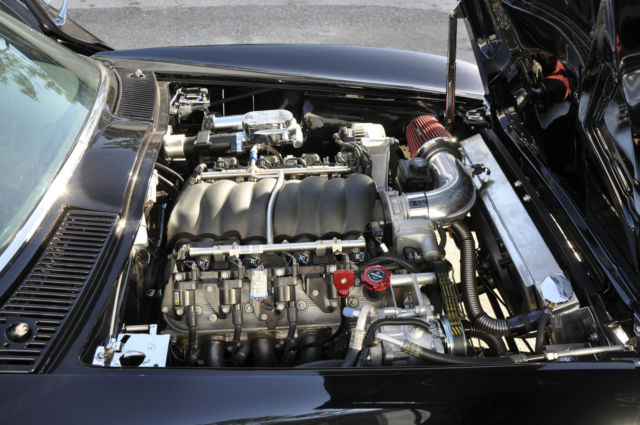 1966 Black Cherry Chevrolet Corvette Coupe