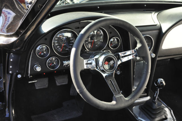 1966 Black Cherry Chevrolet Corvette Coupe