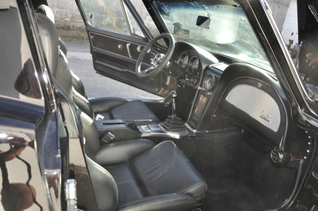 1966 Black Cherry Chevrolet Corvette Coupe