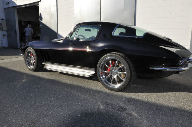 1966 Black Cherry Chevrolet Corvette Coupe