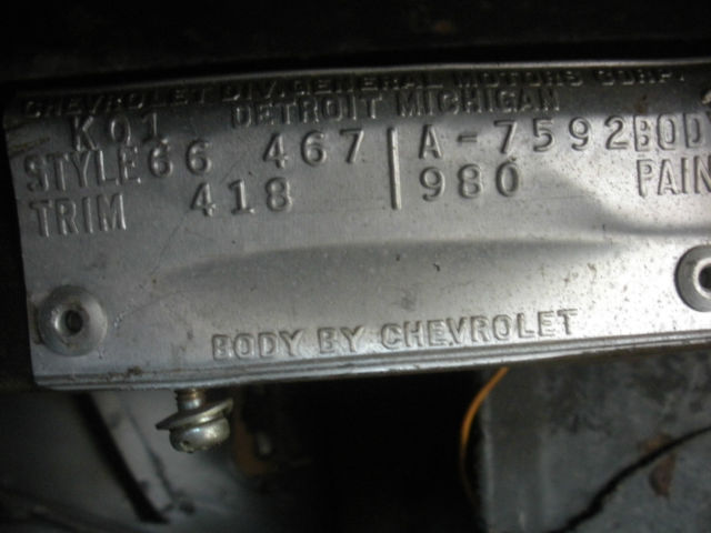 1966 Chevrolet Corvette Convertible