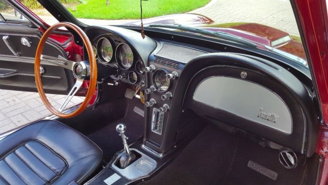 1966 Milano Maroon Chevrolet Corvette Coupe