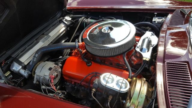 1966 Milano Maroon Chevrolet Corvette Coupe