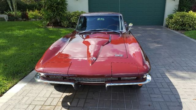 1966 Milano Maroon Chevrolet Corvette Coupe
