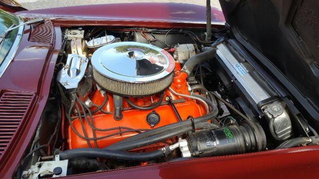 1966 Milano Maroon Chevrolet Corvette Coupe