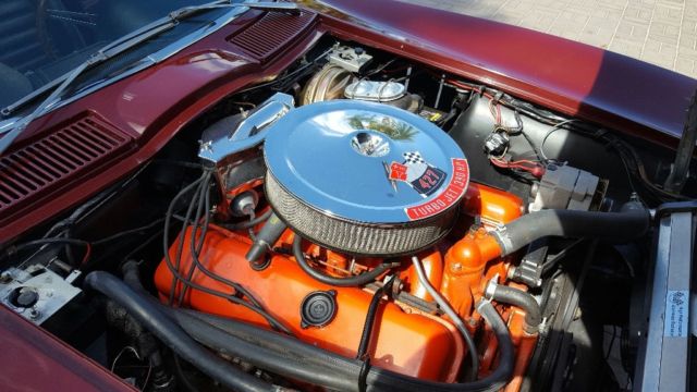 1966 Milano Maroon Chevrolet Corvette Coupe