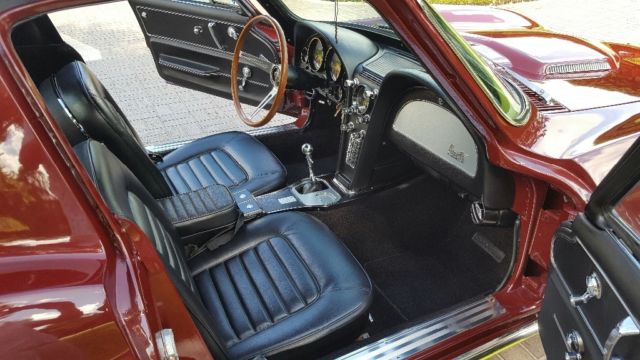 1966 Milano Maroon Chevrolet Corvette Coupe