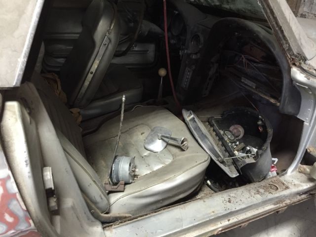 1966 Red Chevrolet Corvette Convertible