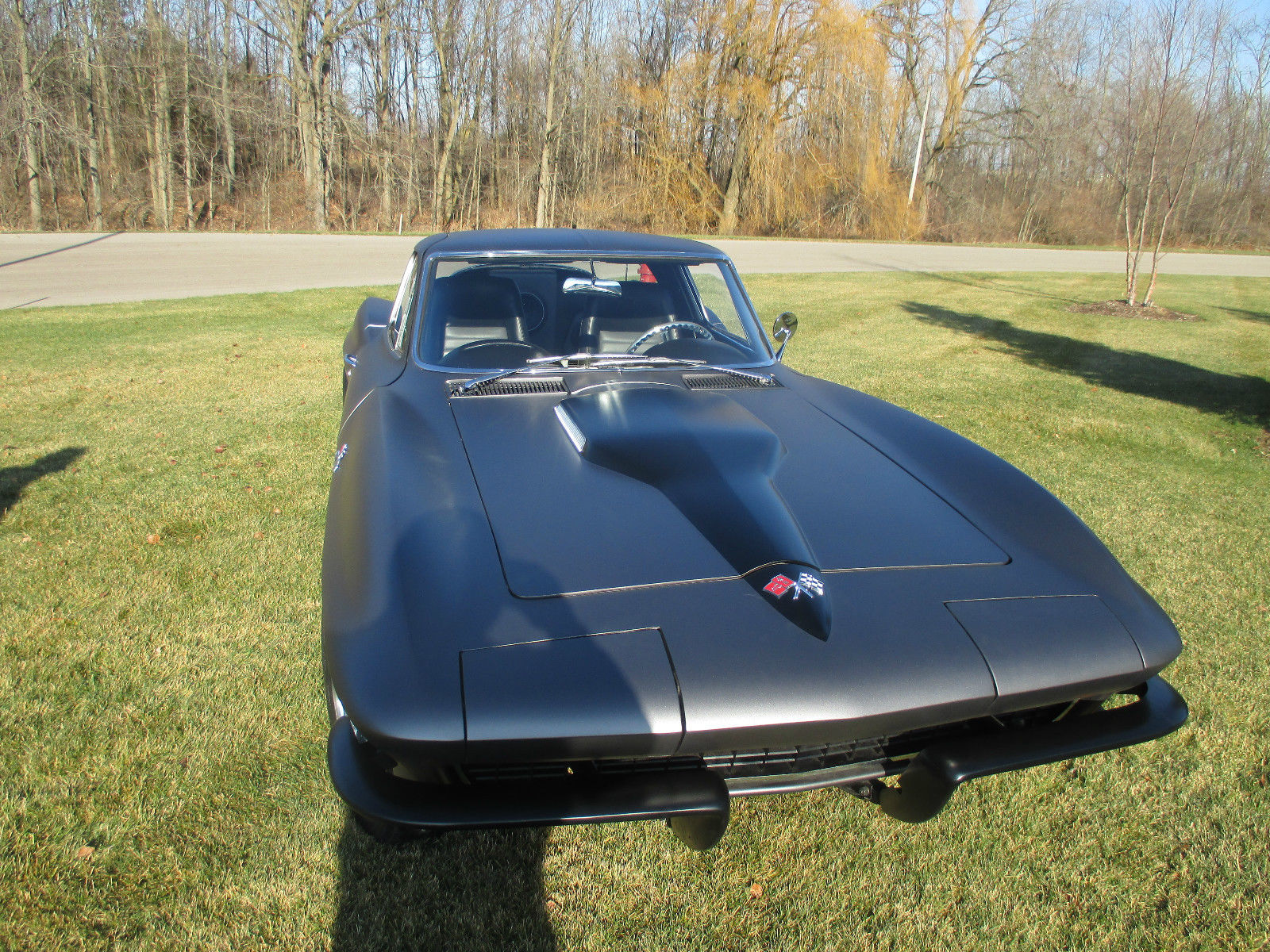 1966 Charcoal Satin Chevrolet Corvette Coupe