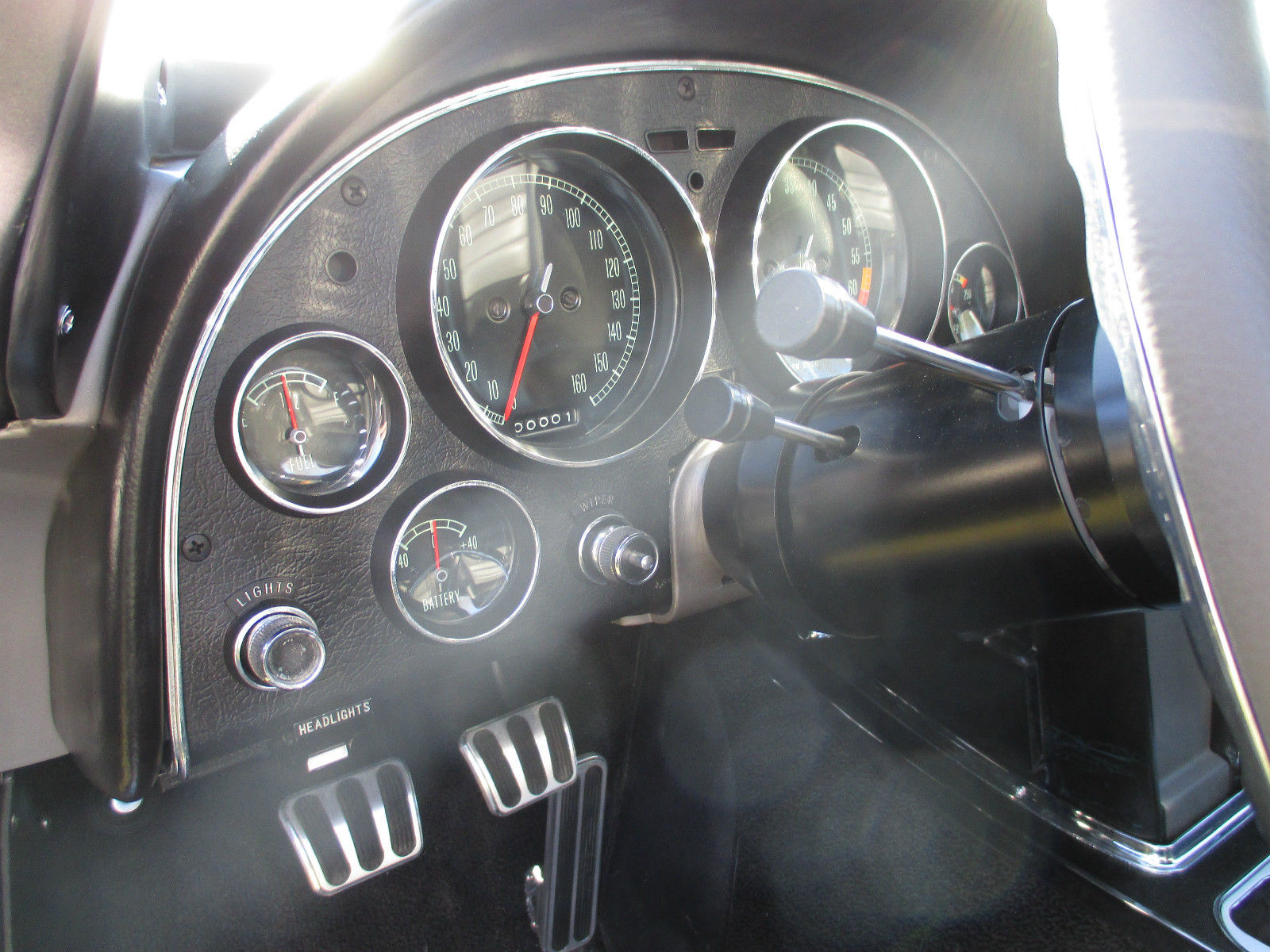 1966 Charcoal Satin Chevrolet Corvette Coupe