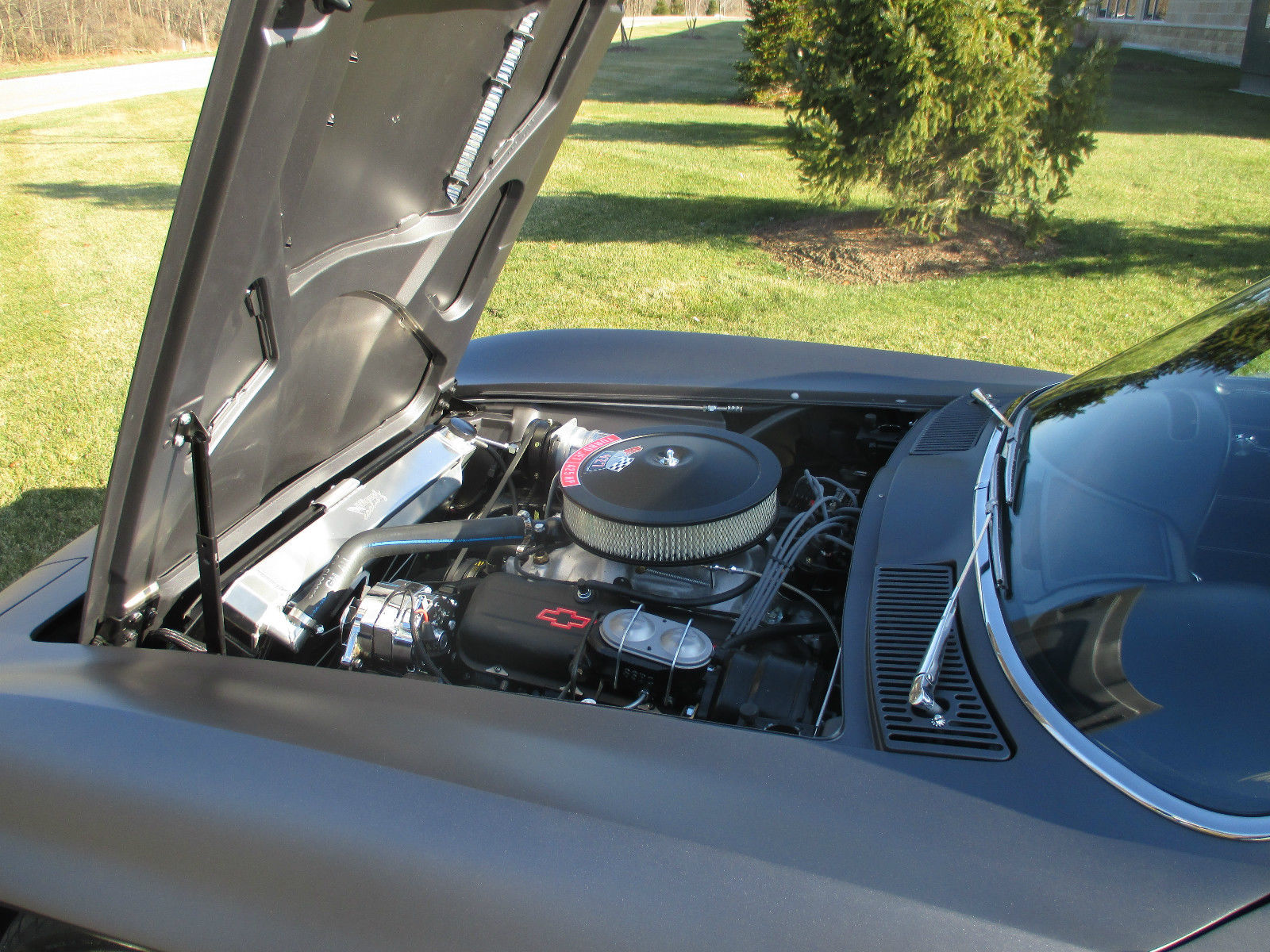 1966 Charcoal Satin Chevrolet Corvette Coupe