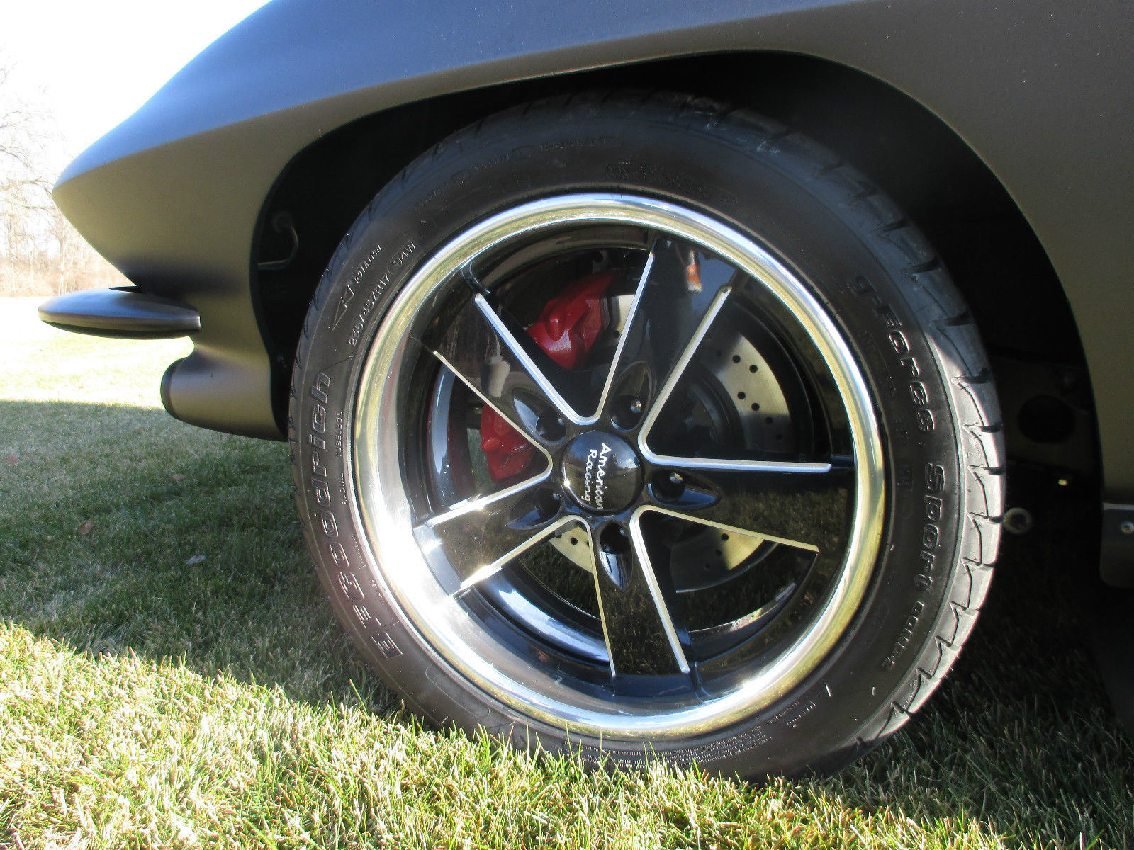 1966 Charcoal Satin Chevrolet Corvette Coupe