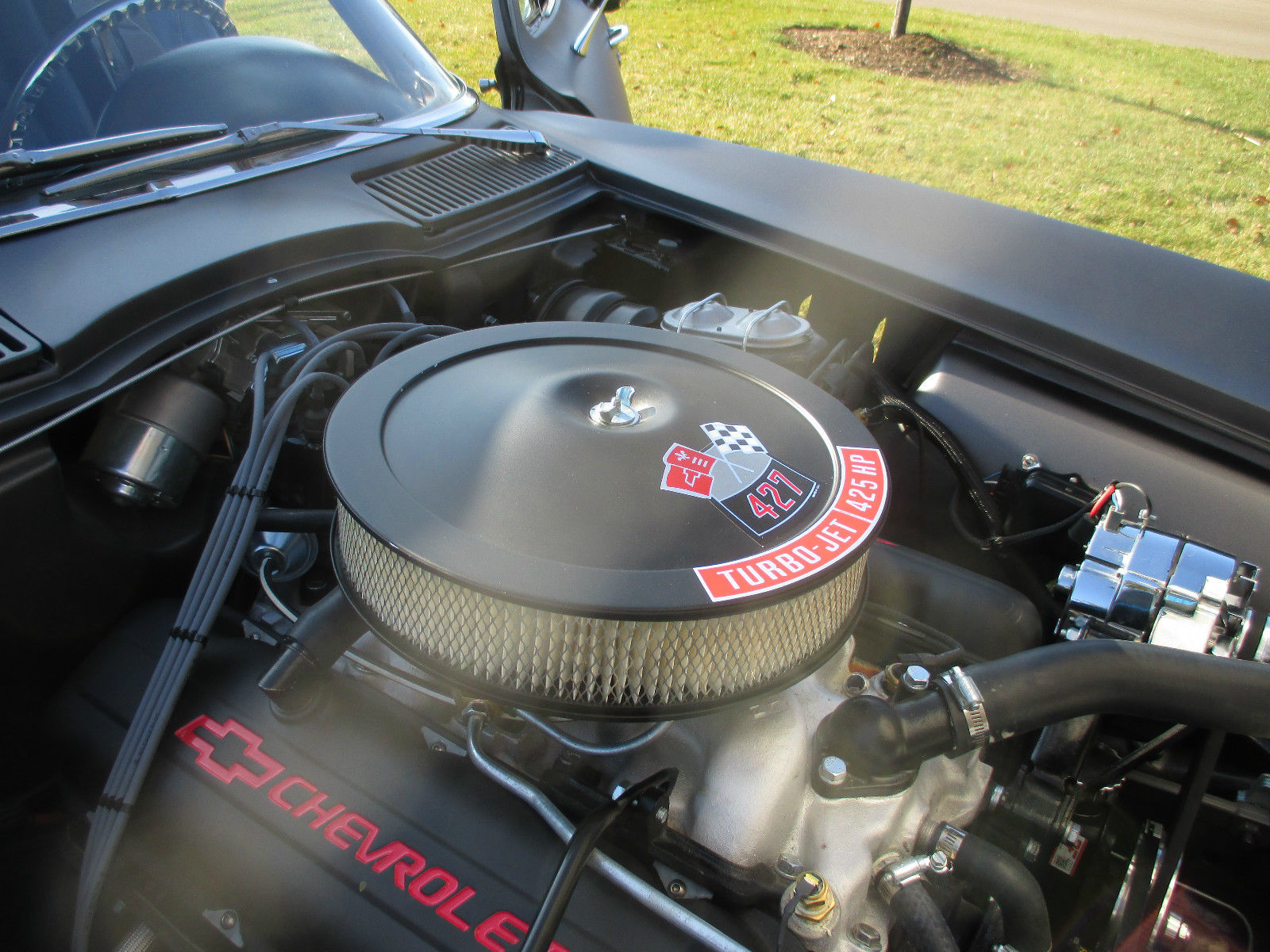 1966 Charcoal Satin Chevrolet Corvette Coupe