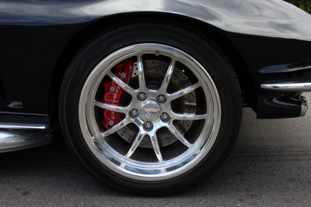 1966 Black Cherry Chevrolet Corvette Coupe