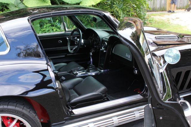 1966 Black Cherry Chevrolet Corvette Coupe