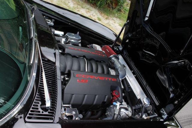 1966 Black Cherry Chevrolet Corvette Coupe