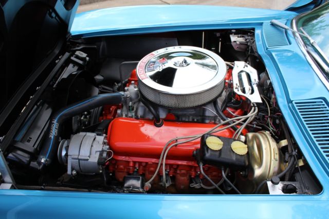 1966 Nassau Blue Chevrolet Corvette Convertible
