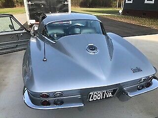 1966 Silver Chevrolet Corvette Coupe