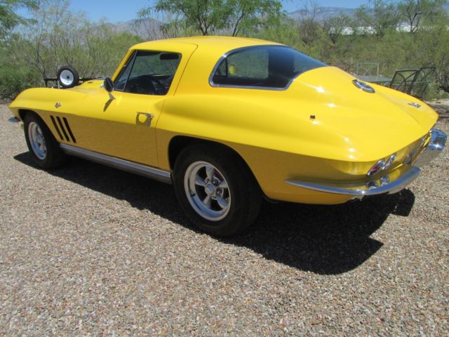 1966 Red Chevrolet Corvette Convertible