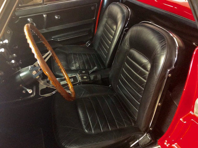 1966 Red Chevrolet Corvette Convertible