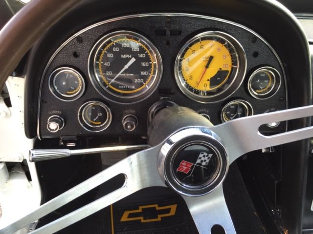 1966 Burgundy Chevrolet Corvette Coupe