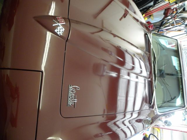 1966 Burgundy Chevrolet Corvette Coupe
