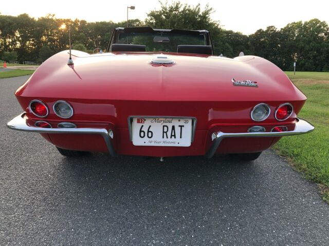 1966 Red Chevrolet Corvette