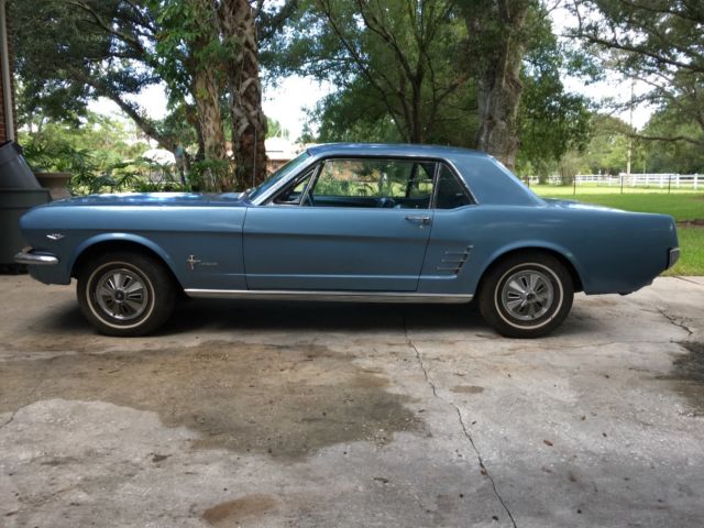 1966 Blue Ford Mustang Coupe