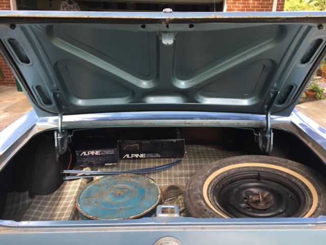 1966 Blue Ford Mustang Coupe