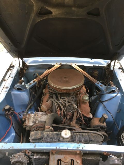 1966 Blue Ford Mustang Coupe