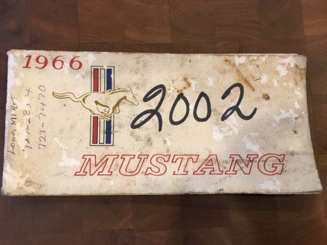 1966 Blue Ford Mustang Coupe