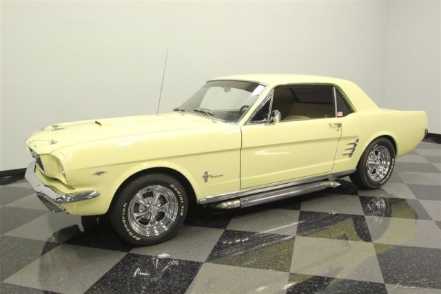 1966 Tan Ford Mustang