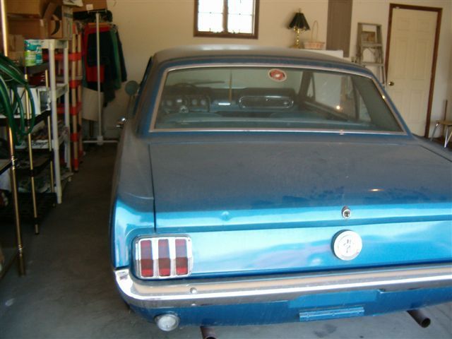 19660000 iroc blue Ford Mustang Coupe