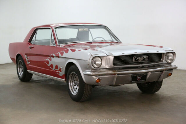 1966 Red Ford Mustang
