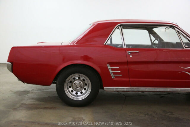 1966 Red Ford Mustang