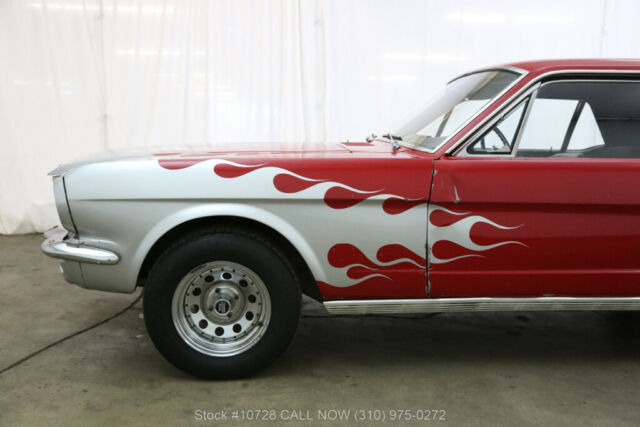 1966 Red Ford Mustang