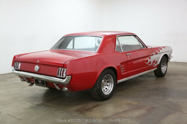 1966 Red Ford Mustang