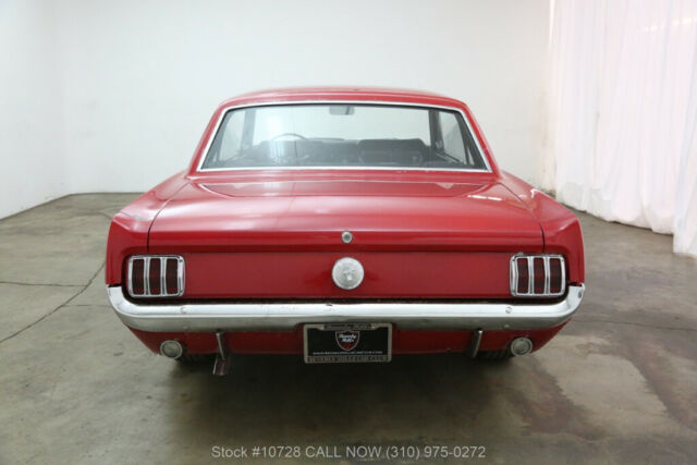 1966 Red Ford Mustang