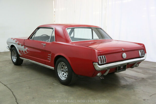 1966 Red Ford Mustang