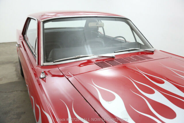 1966 Red Ford Mustang