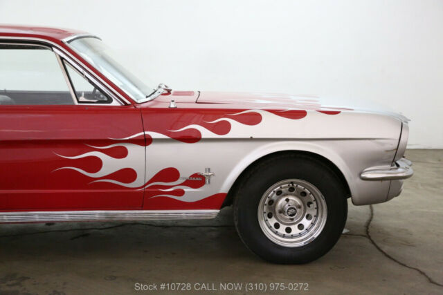 1966 Red Ford Mustang