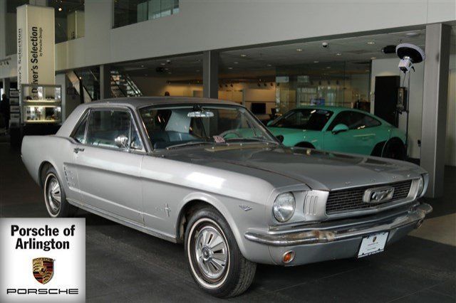 1966 Silver Ford Mustang Coupe