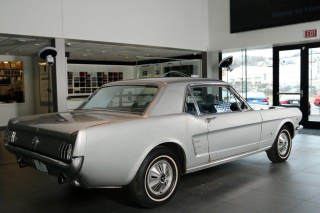 1966 Silver Ford Mustang Coupe