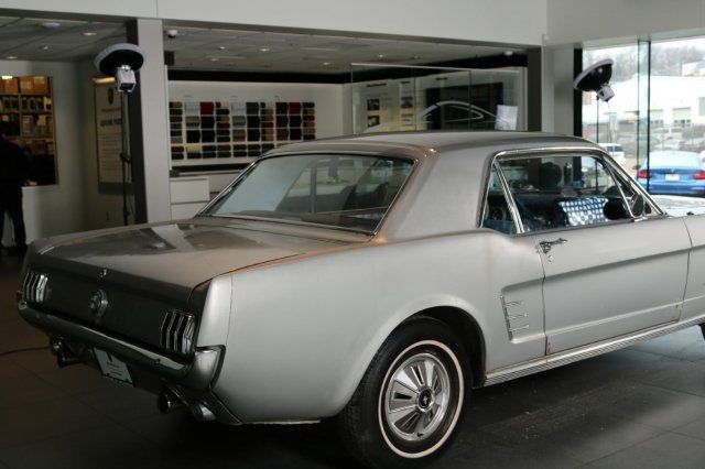1966 Silver Ford Mustang Coupe