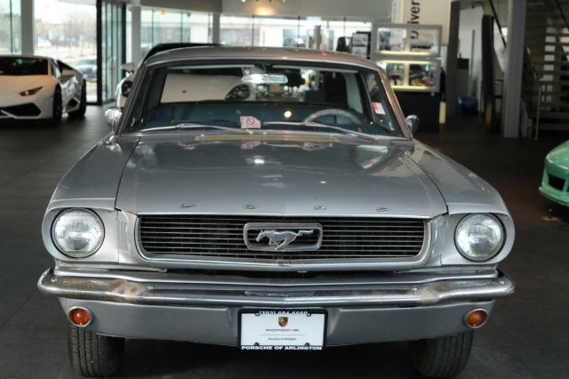 1966 Silver Ford Mustang Coupe