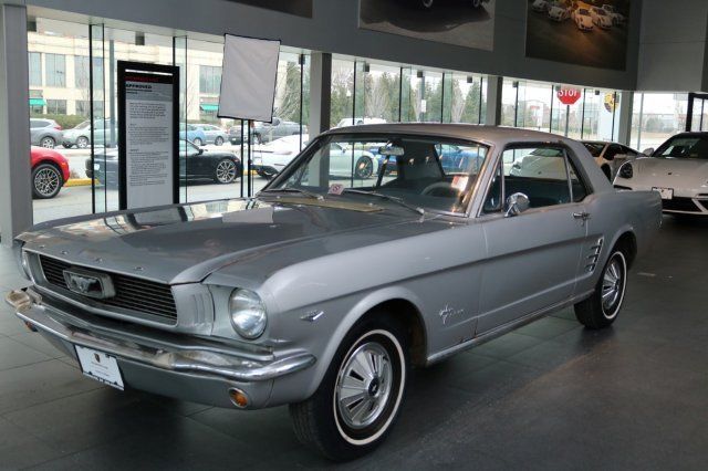 1966 Silver Ford Mustang Coupe