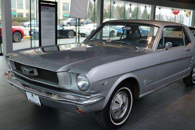 1966 Silver Ford Mustang Coupe