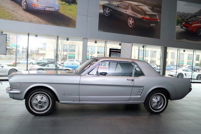 1966 Silver Ford Mustang Coupe