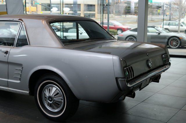 1966 Silver Ford Mustang Coupe